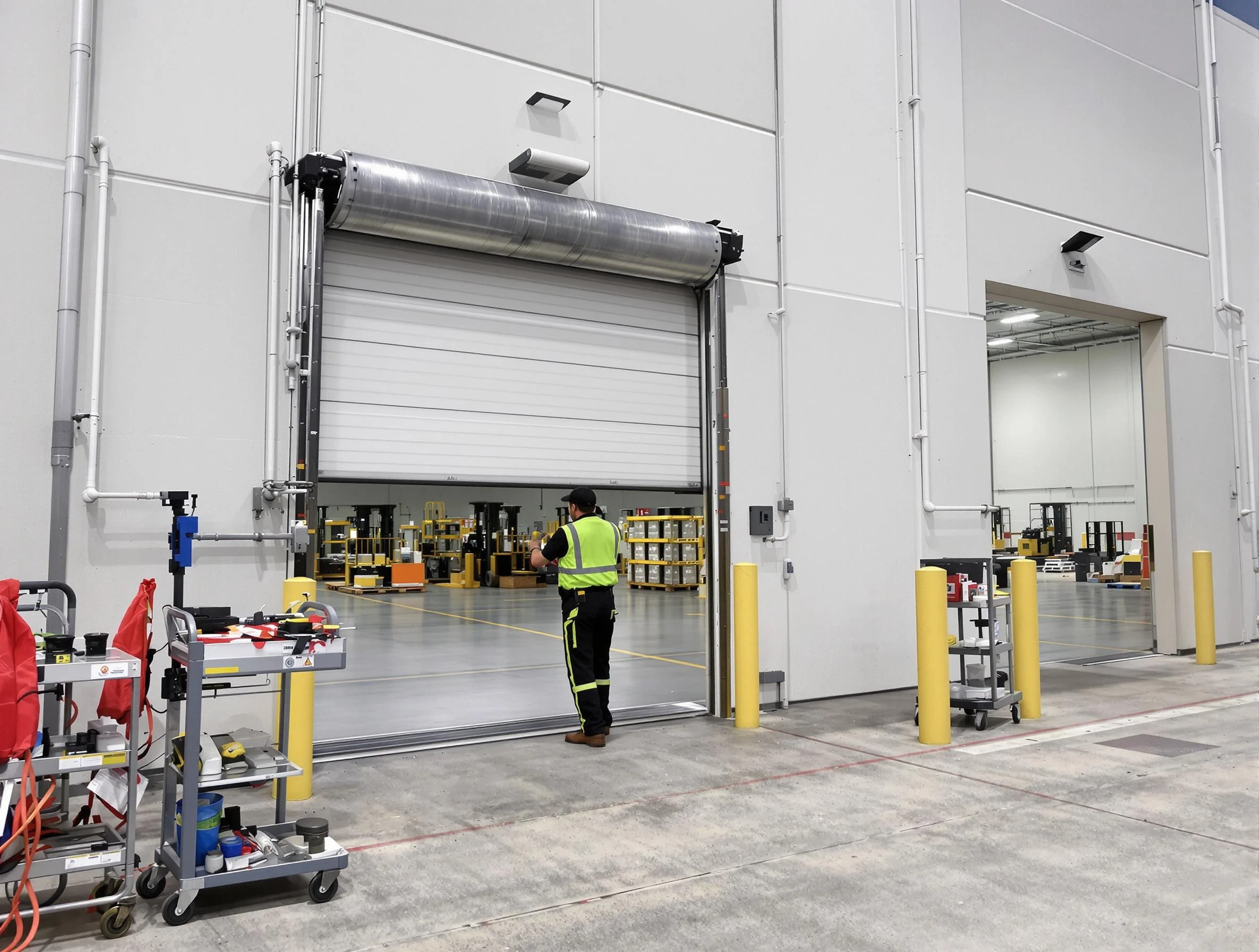 Commercial Garage Door Repair in Center