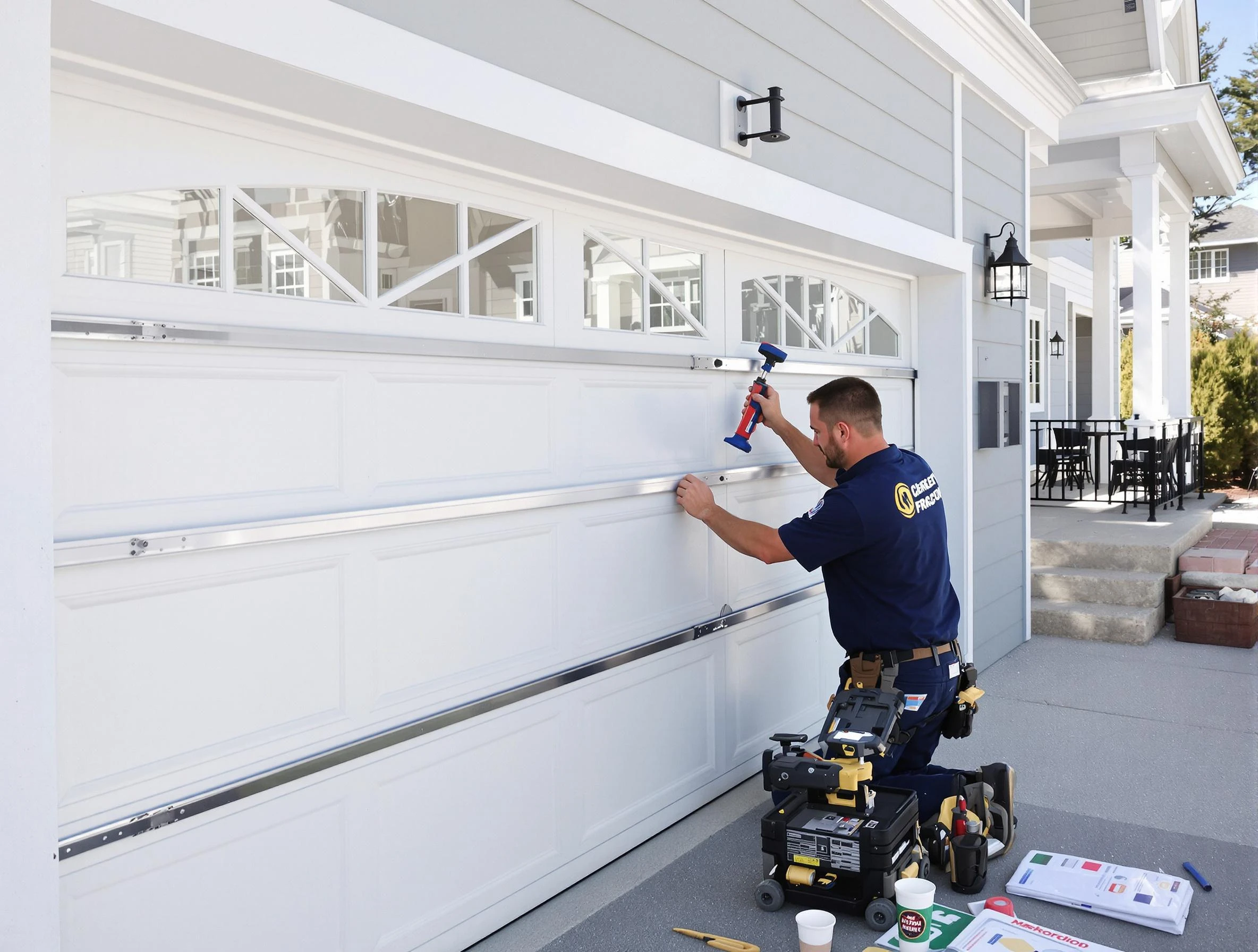 Professional garage door installation by Center Garage Door Repair in Center