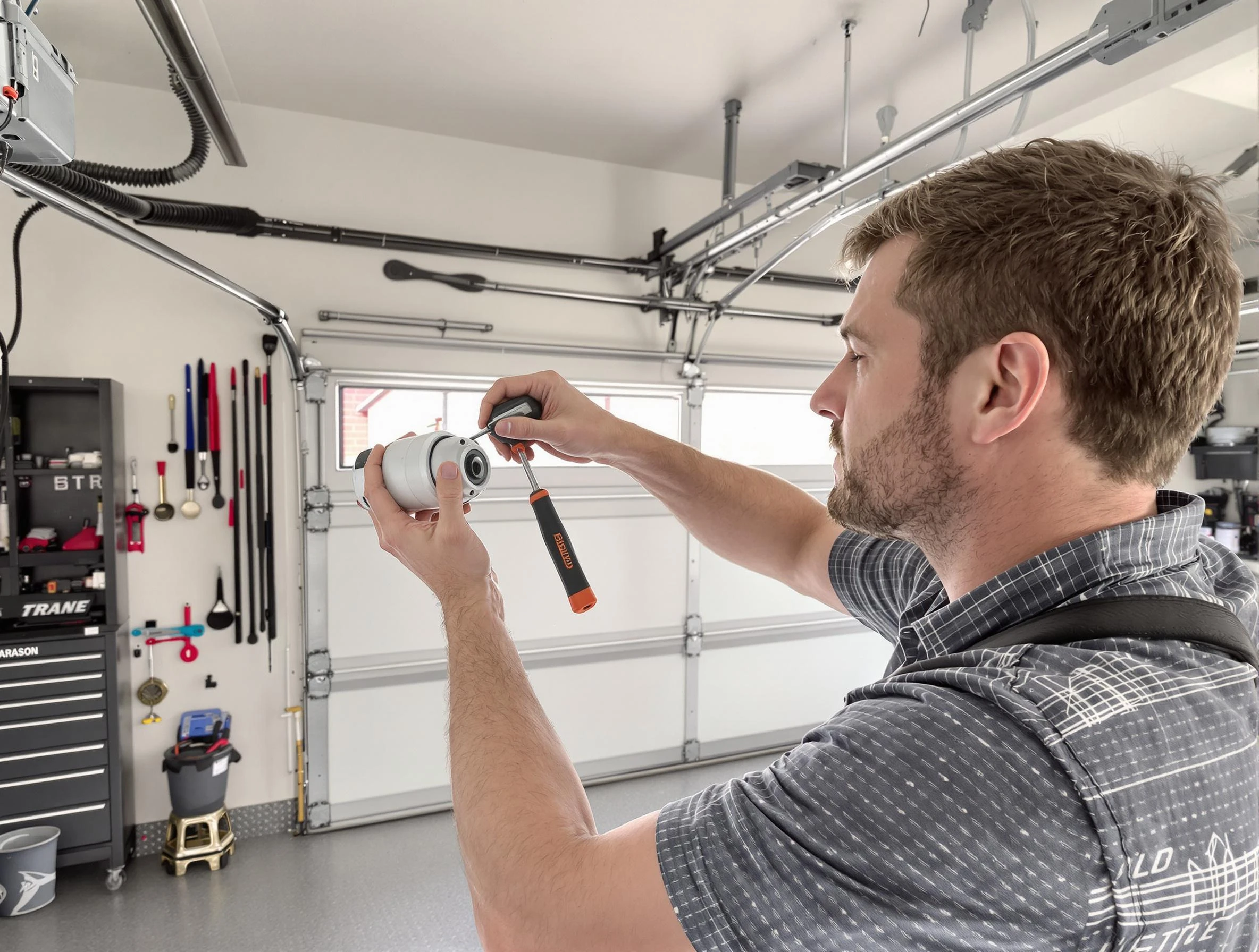 Garage door opener repair service by Center Garage Door Repair in Center